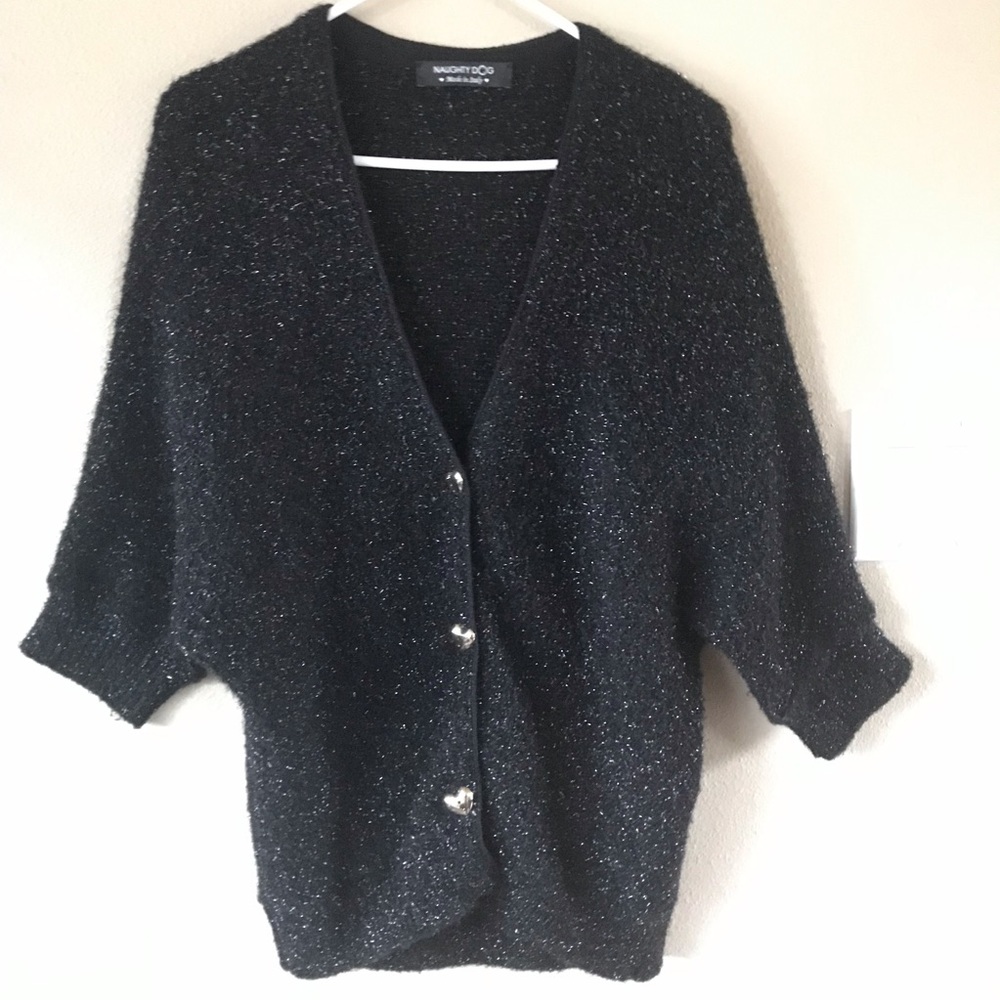 Naughty Dog Italian Cocoon Cardigan Sweater SZ M